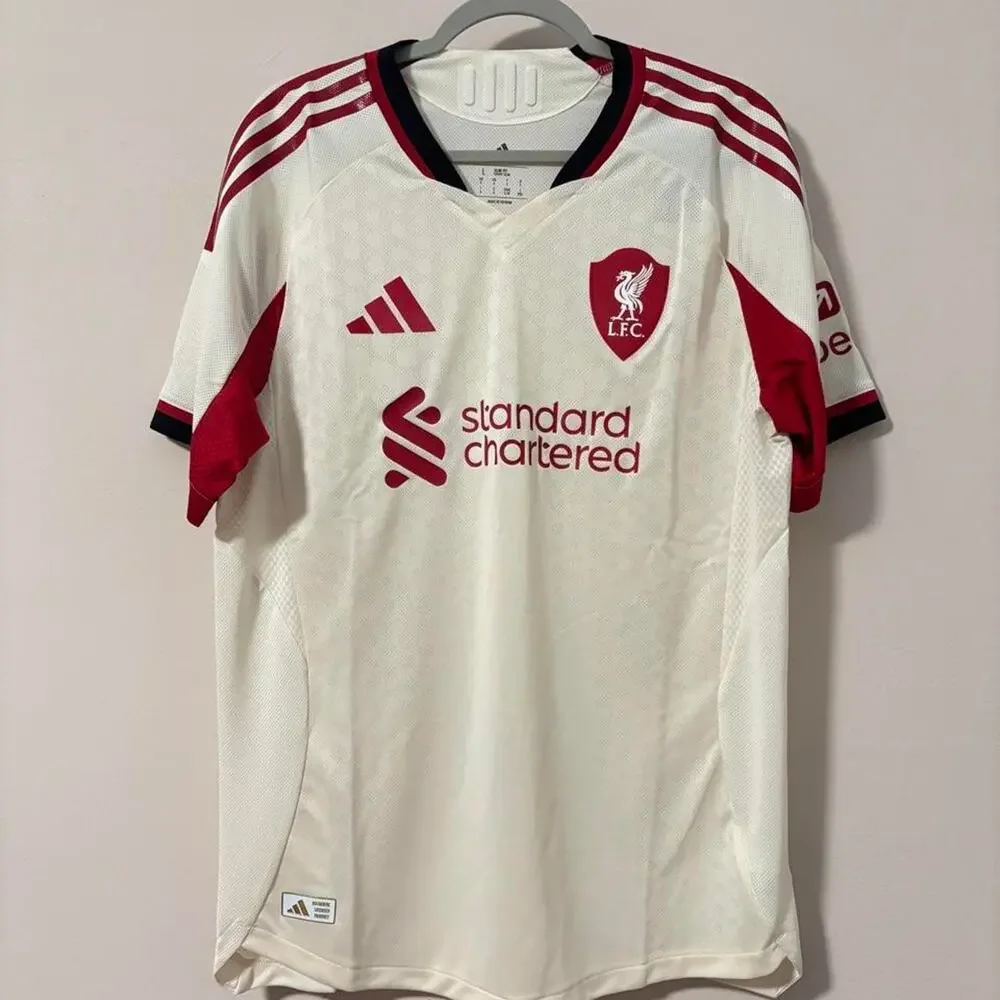Adidas liverpool away wonder white